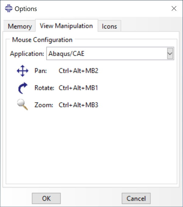 View manipulation configuration by default