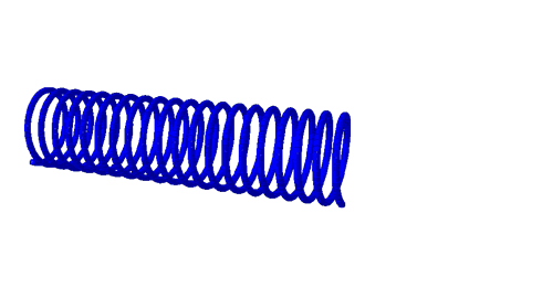 Linear spring in abaqus with beam elements