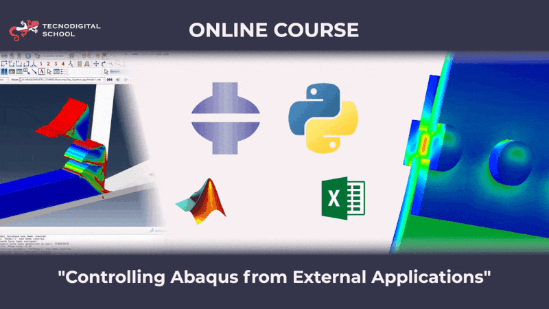 Course Abaqus from external applications with Python